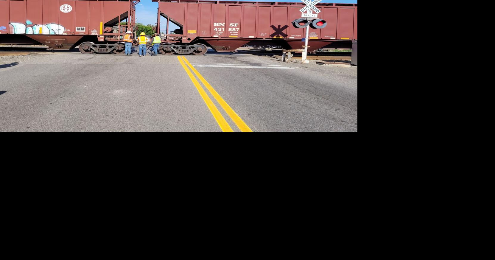 Train vs vehicle crash on Highway 48 in Roberts News
