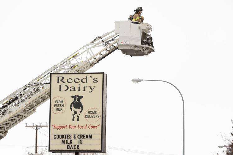 Fire breaks out at Reed's Dairy building, no injuries Local News
