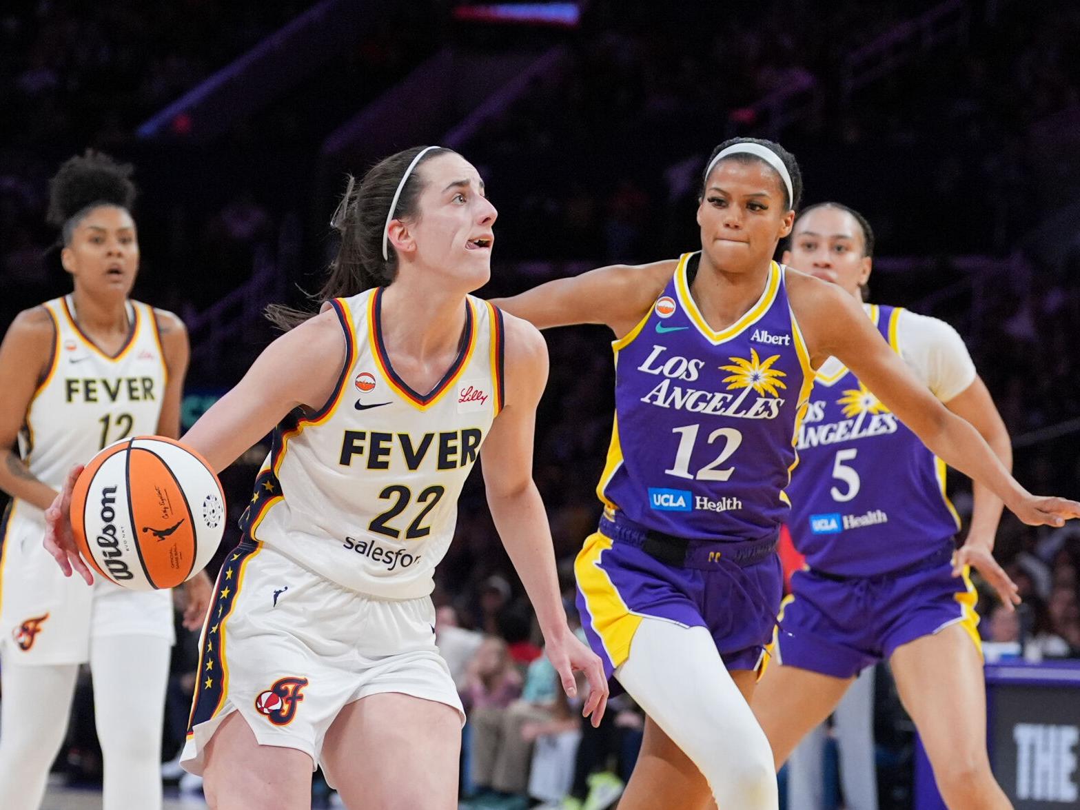 Caitlin Clark, Kelsey Mitchell lead the Fever past the Sparks, 87-78 | Pro  Sports | postregister.com
