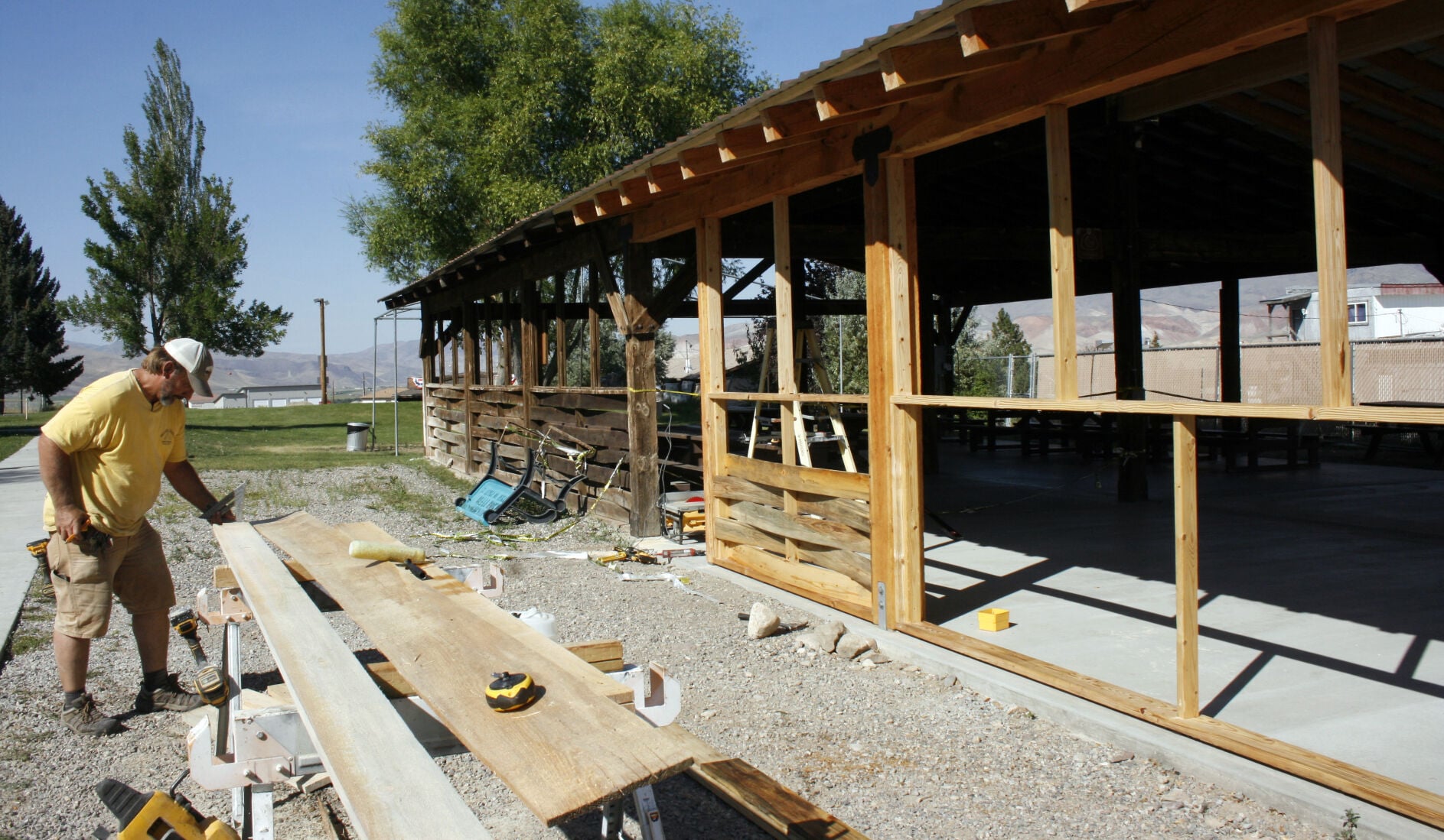 postregister.com - Shelley Ridenour Challis Messenger - Challis city park construction projects advance