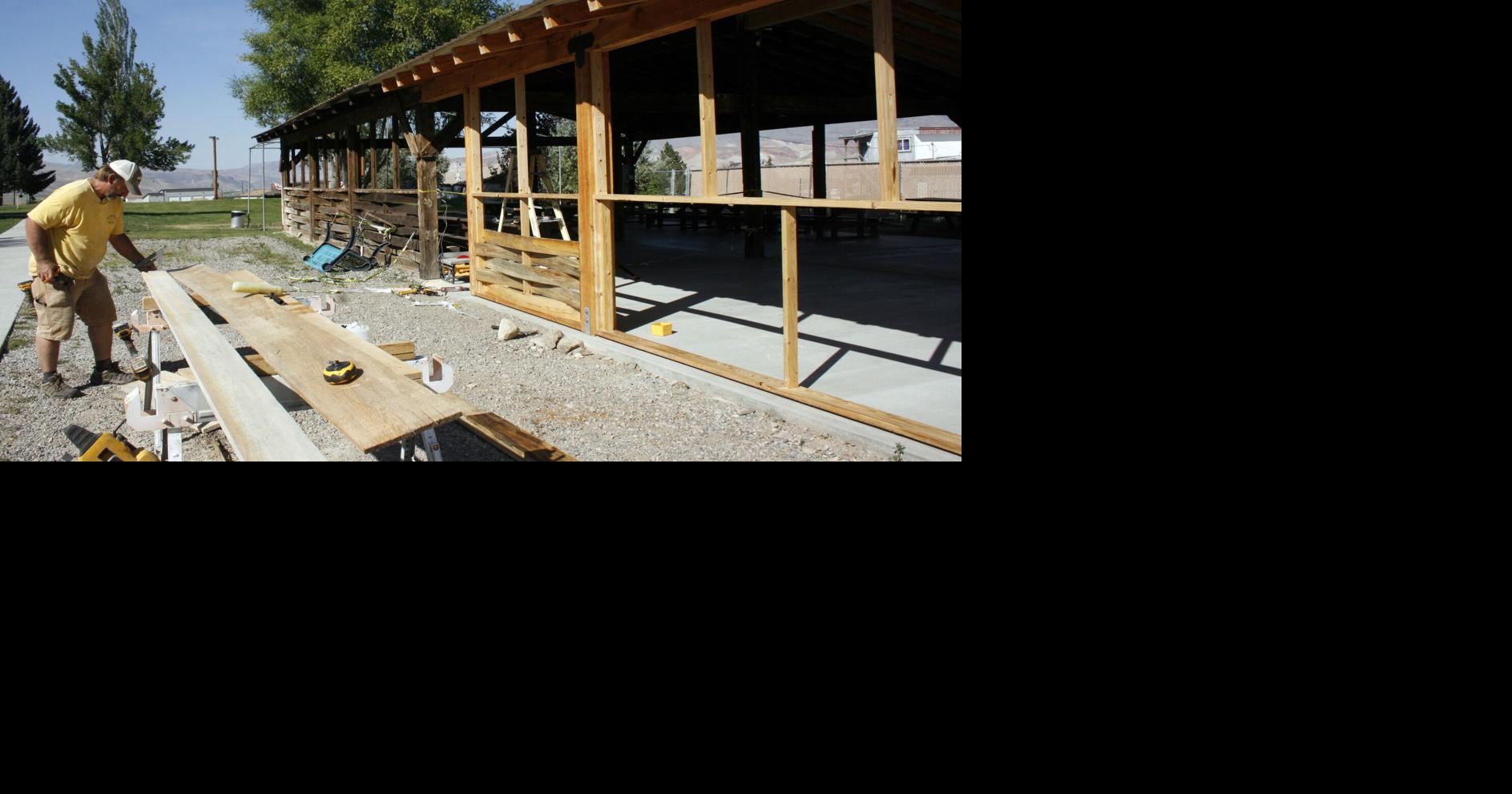 Challis city park construction projects advance