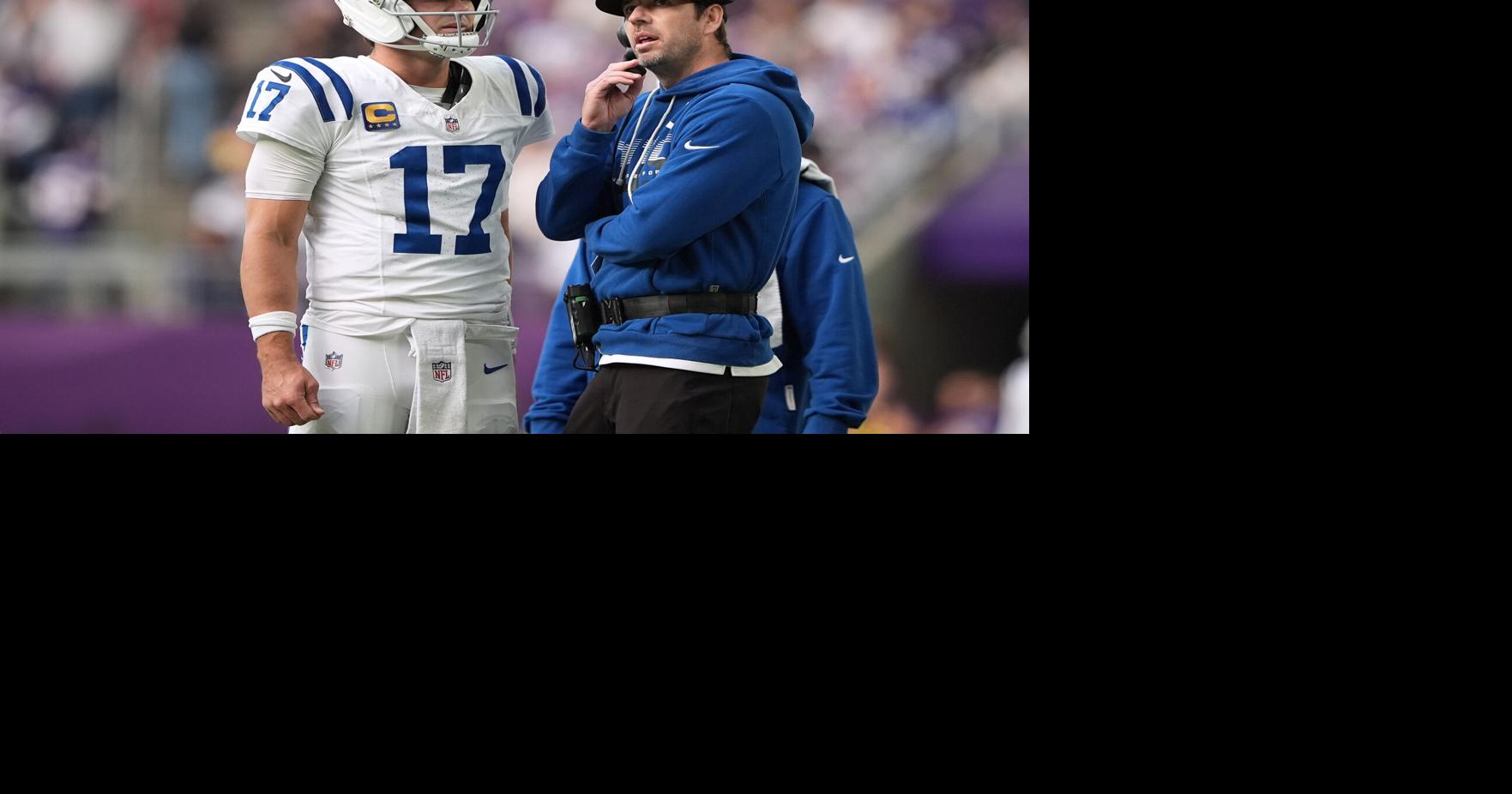 Colts coach Shane Steichen continues to show faith in QB Daniel Jones by keeping him the starter