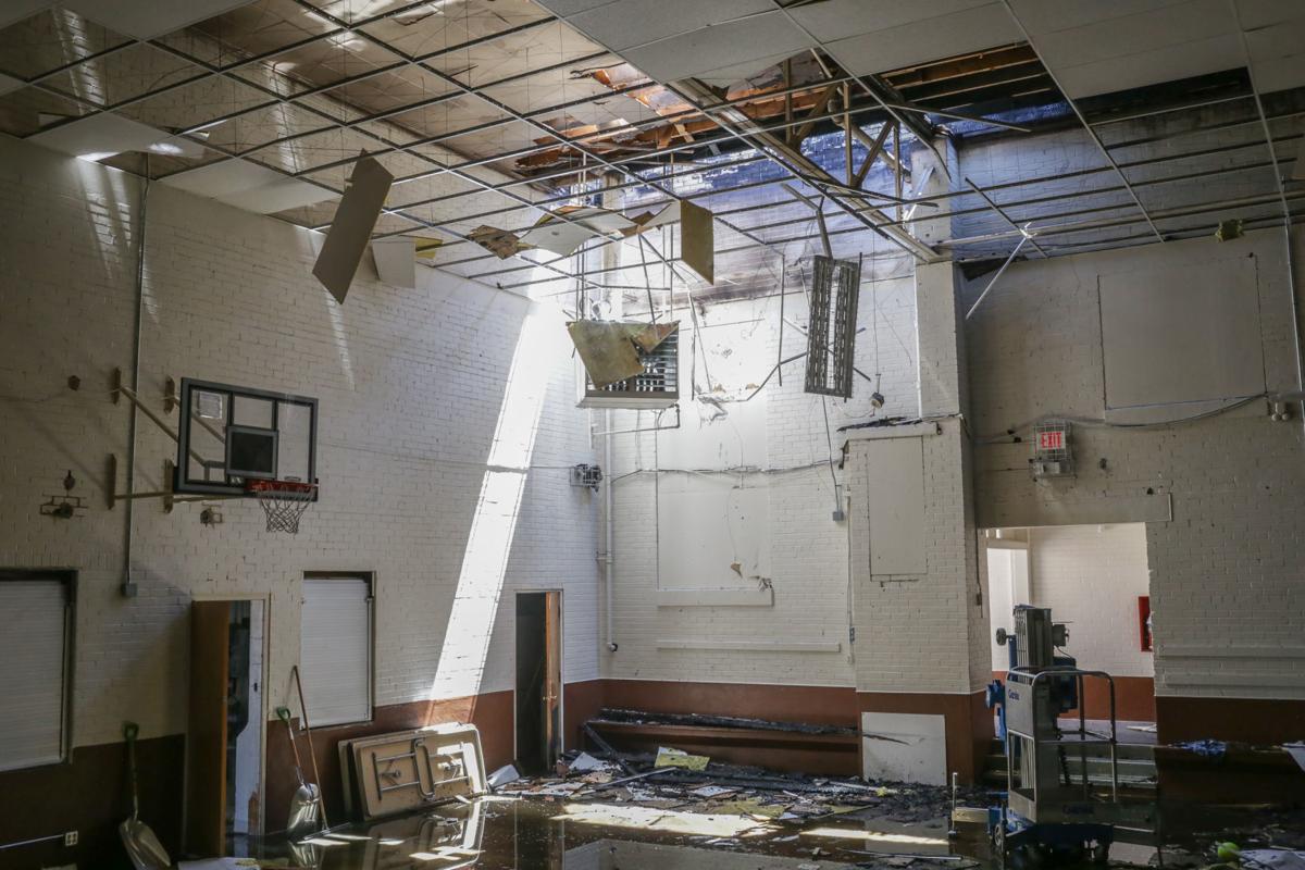 Fire In Ceiling Of Lincoln High School Gym Causes Over