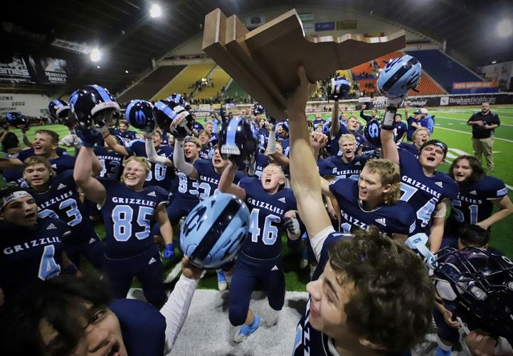 skyline football celebration