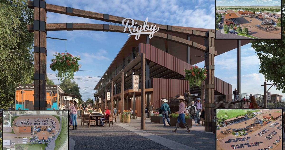 Angus Rigby Location Urban Renewal unveils tentative design plans for Rigby Rodeo Grounds ...