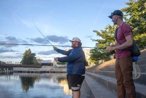 Central casting: Local guide takes people fishing in Spokane’s Riverfront Park