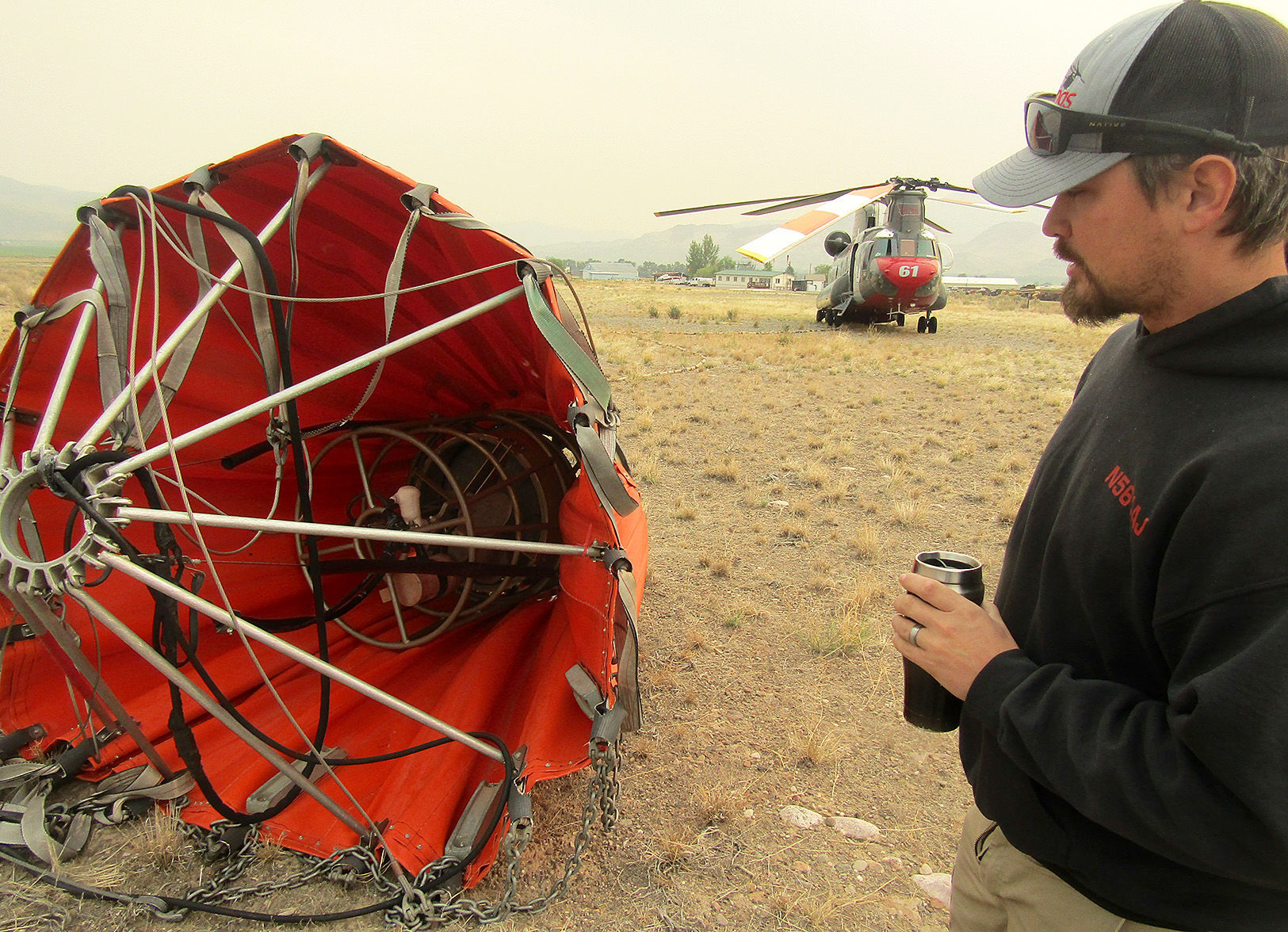 helicopter bucket hat