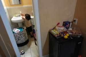 Photos of families who set off on migration journeys and found themselves torn apart