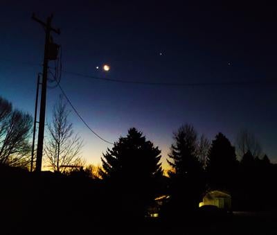 Venus Moon Jupiter