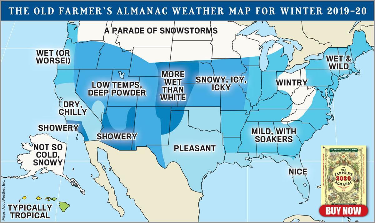 Old Farmer S Almanac Says Expect A Snow Verload In Some Areas This Winter Local News Postregister Com