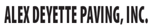 Alex Deyette Paving Inc