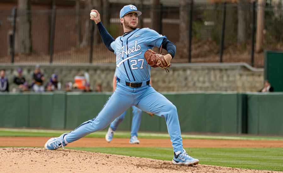 Connor Bovair up to speed on the Tar Heels' mound