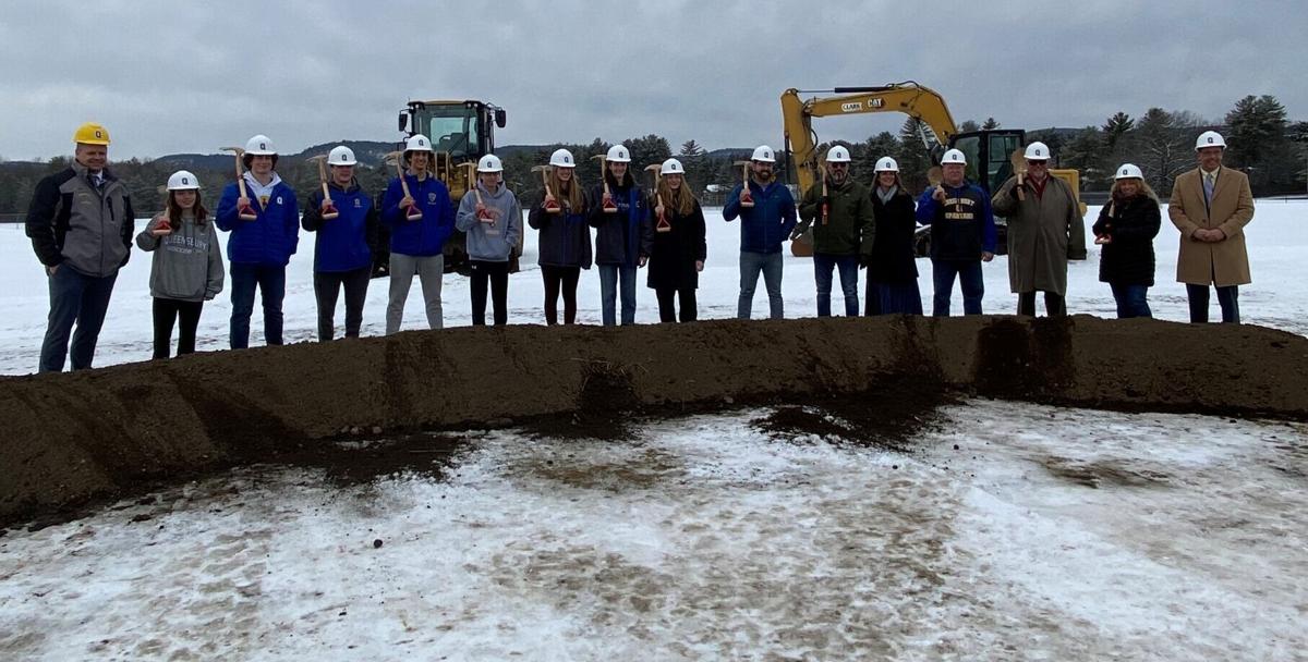 Queensbury school breaks ground on new turf field
