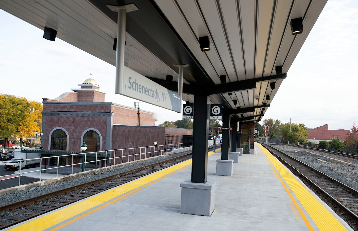 New Schenectady Train Station Opens State And Regional