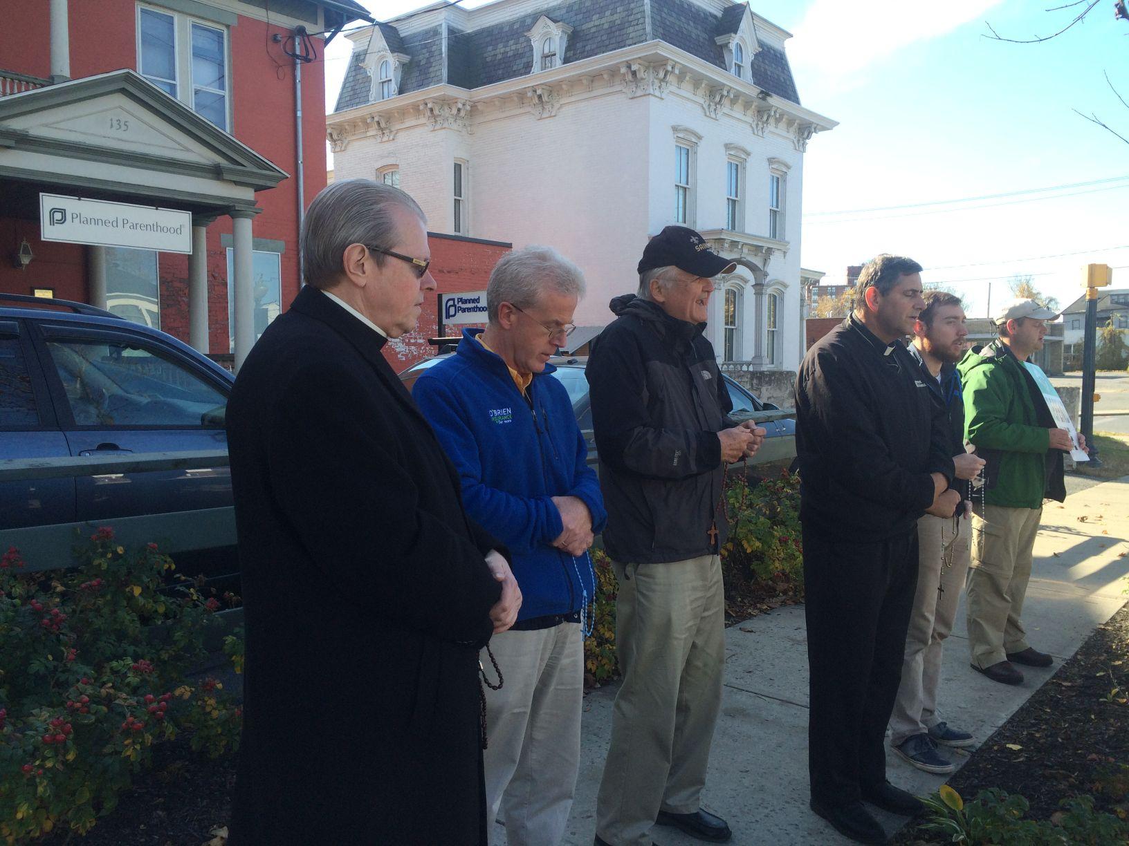 Catholic Bishop Joins Ranks Of Abortion Protesters On Sidewalk Local Poststar Com