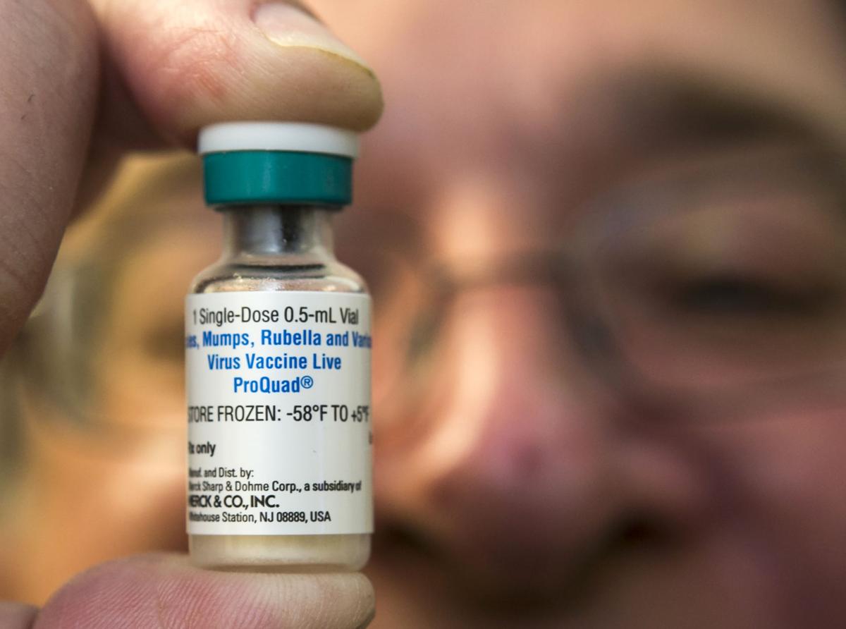 Measles-mumps-rubella vaccine