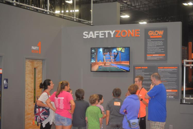 Sky Zone trampoline park combines safety and fun