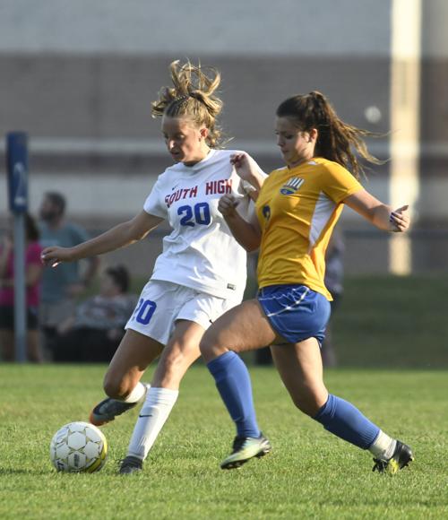 Queensbury vs. South High girls soccer