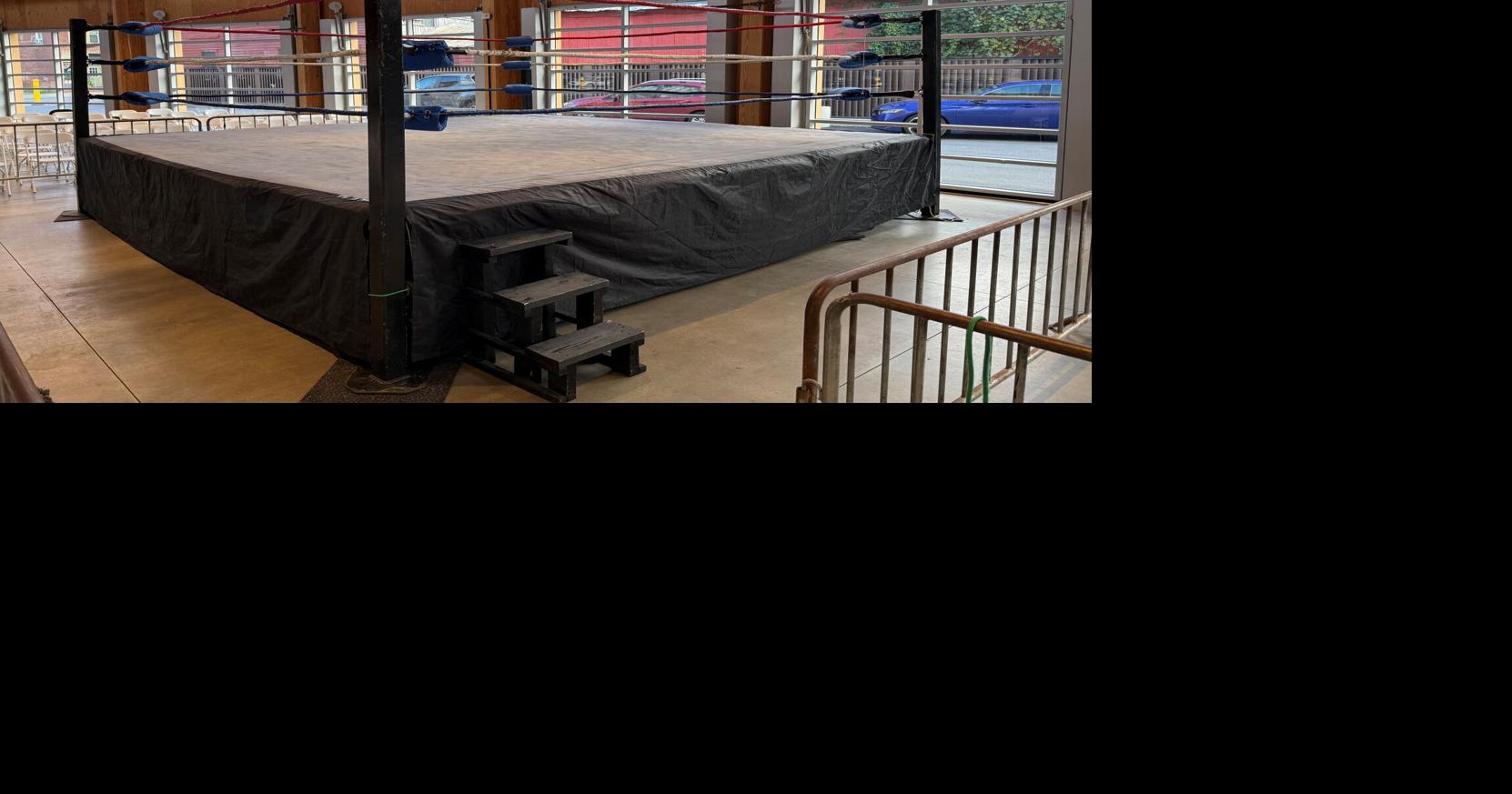 Wrestling ring at The ED