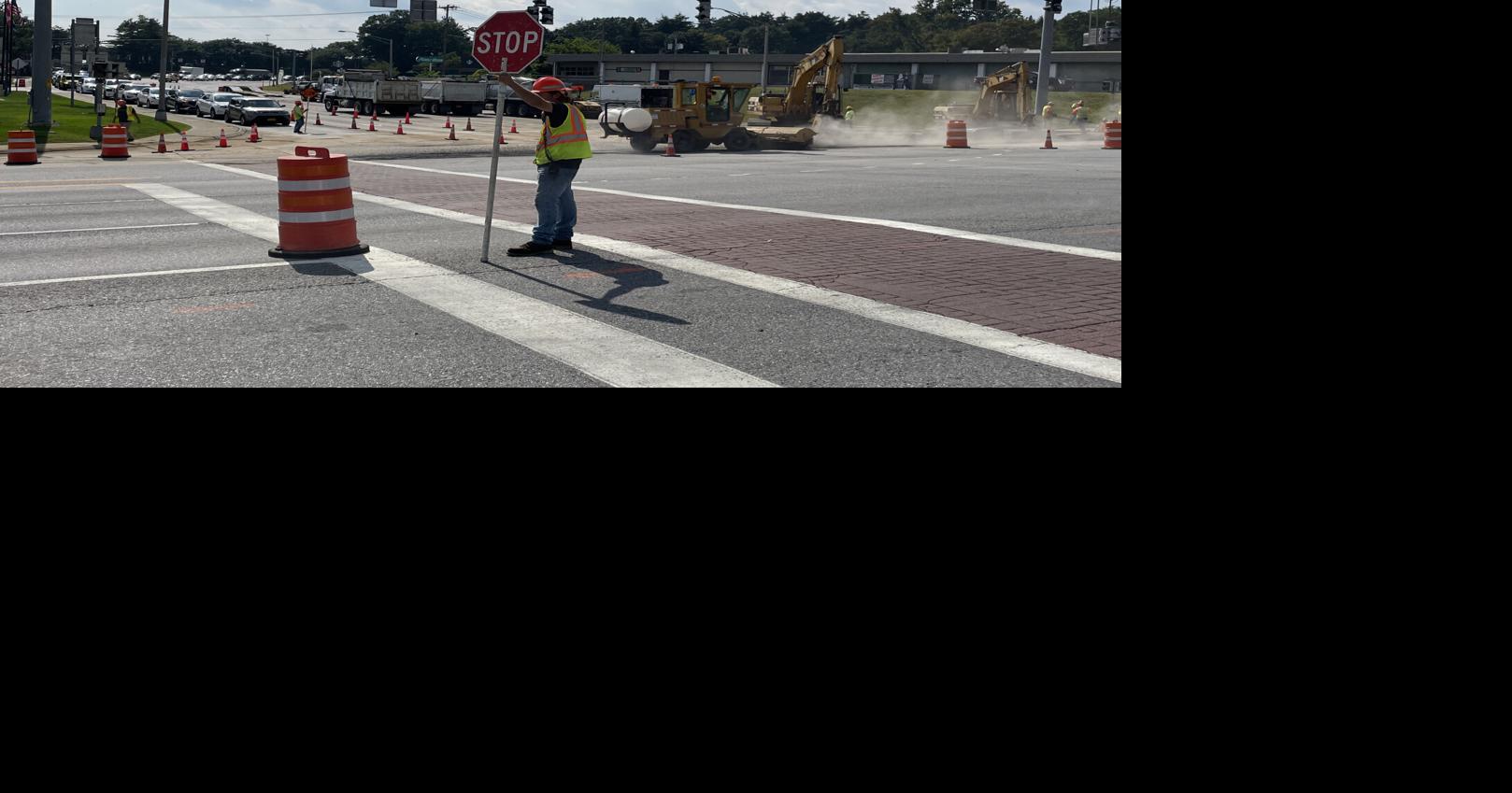 Queensbury Water main repair "at the worst intersection"