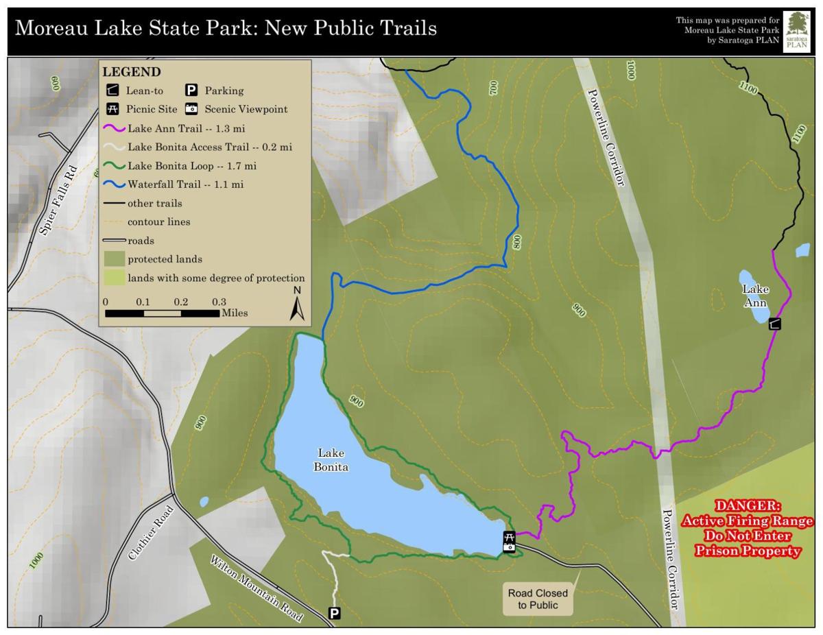 Lake Bonita Trail Map Lake Bonita | | Poststar.com