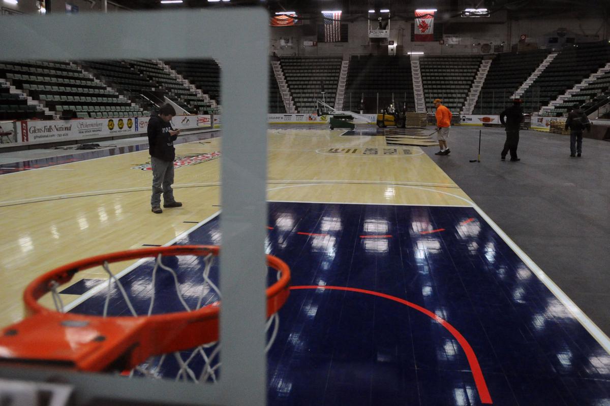 PHOTO GALLERY Basketball court install Photo Galleries