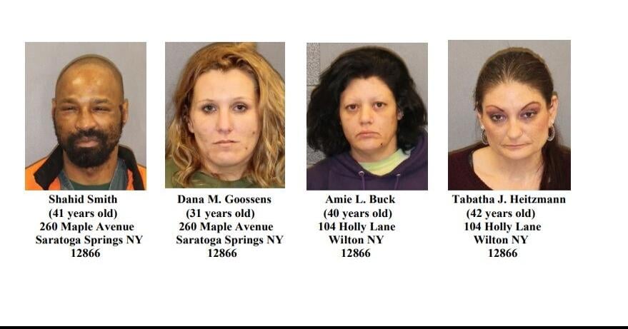 Four Saratoga County Residents Arrested In Drug Bust 1748