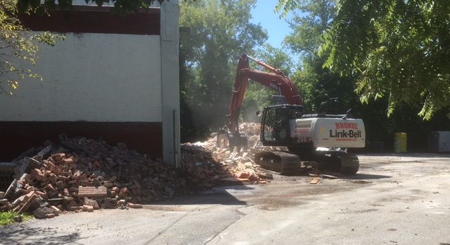 Work taking place at site of proposed Stewart's