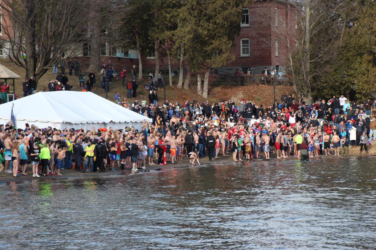 Lake Polar Plunge stays cool despite warm weather