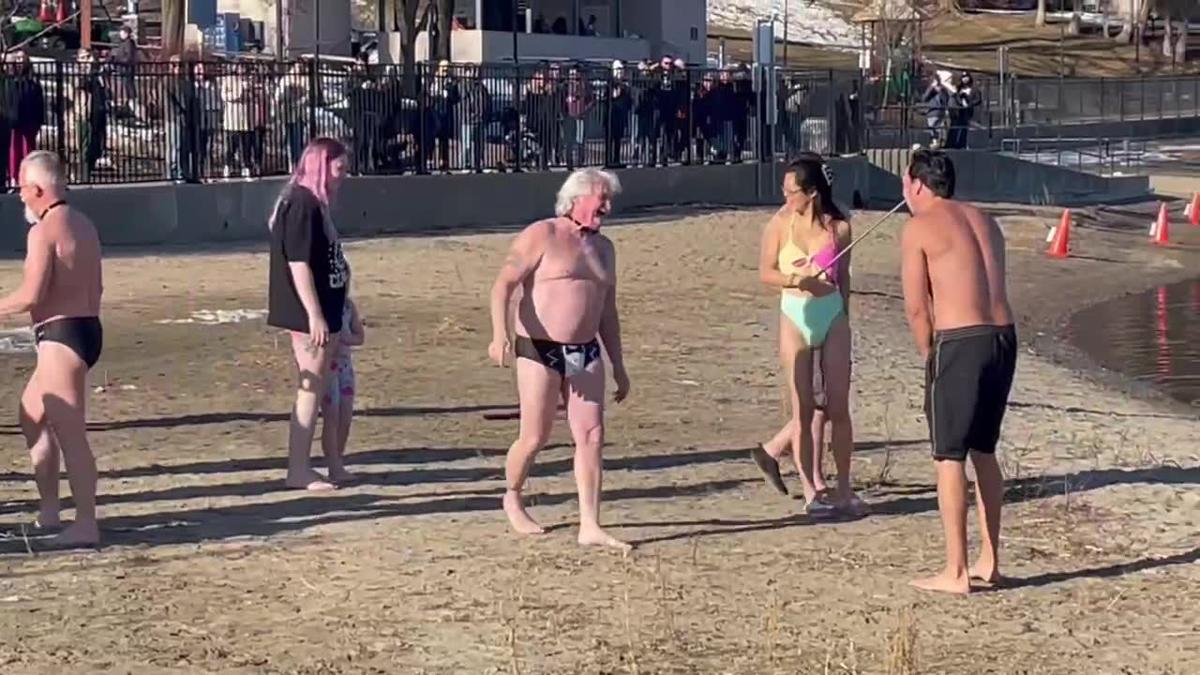 Polar Bear swim brings 70 years of frigid tradition to New Year's