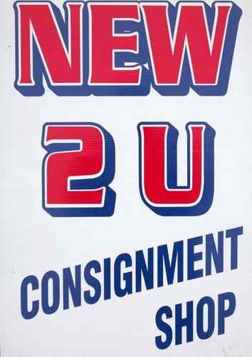 New 2 U Consignment Shop logo