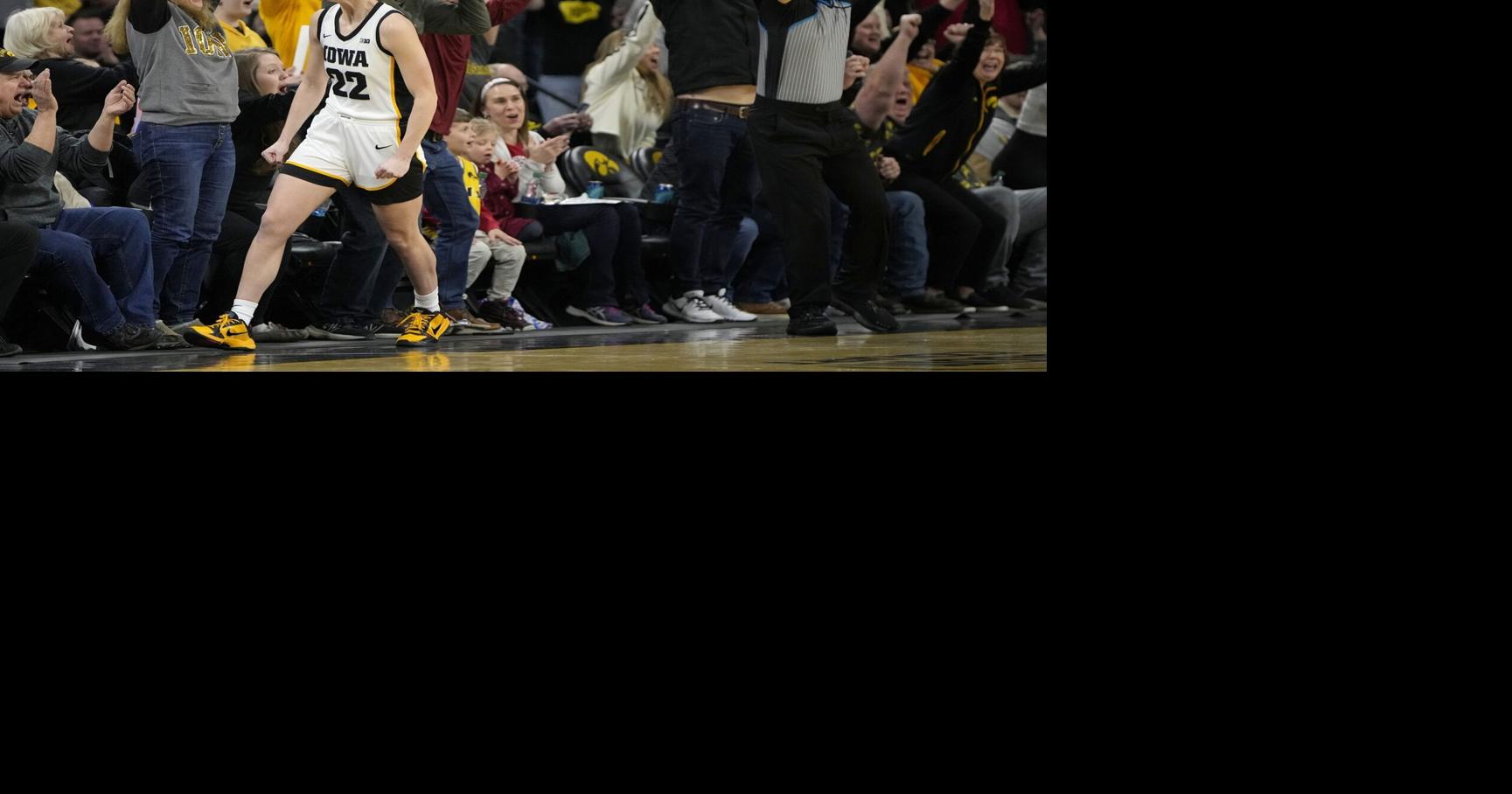 Caitlin Clark breaks NCAA women’s career scoring record