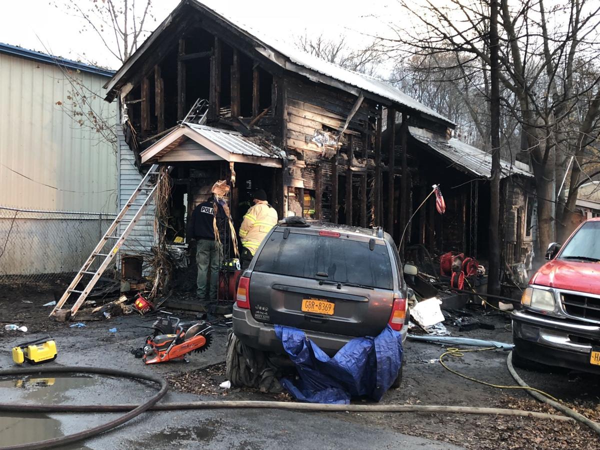 Cause still sought in Fort Edward fire; Hudson Falls fire link explored