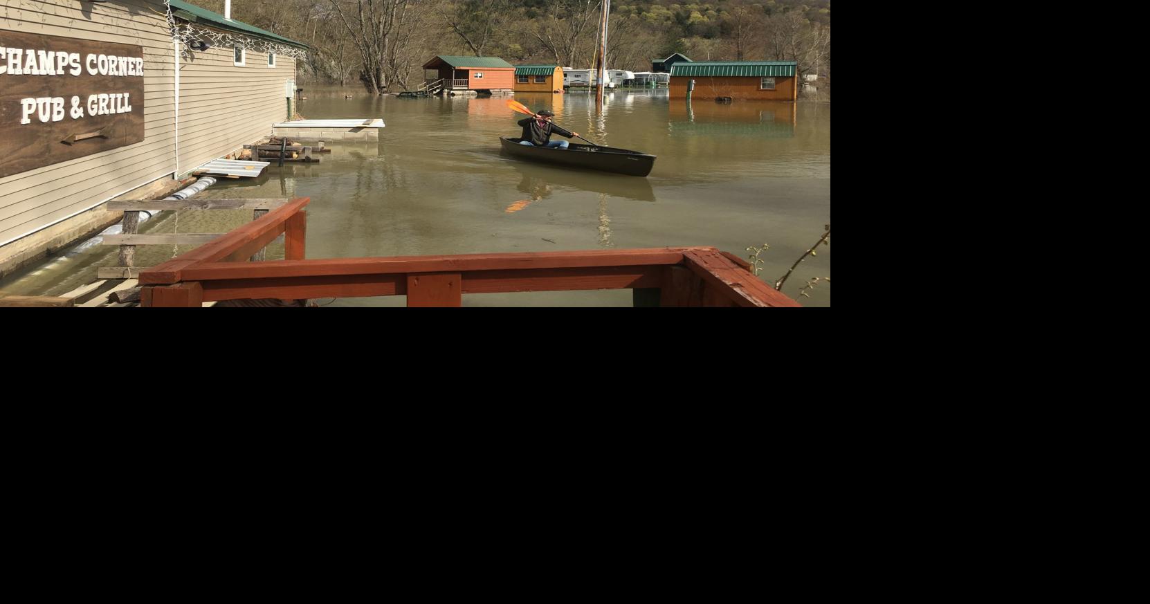 Lake Champlain flooding hits Whitehall campground and area homes