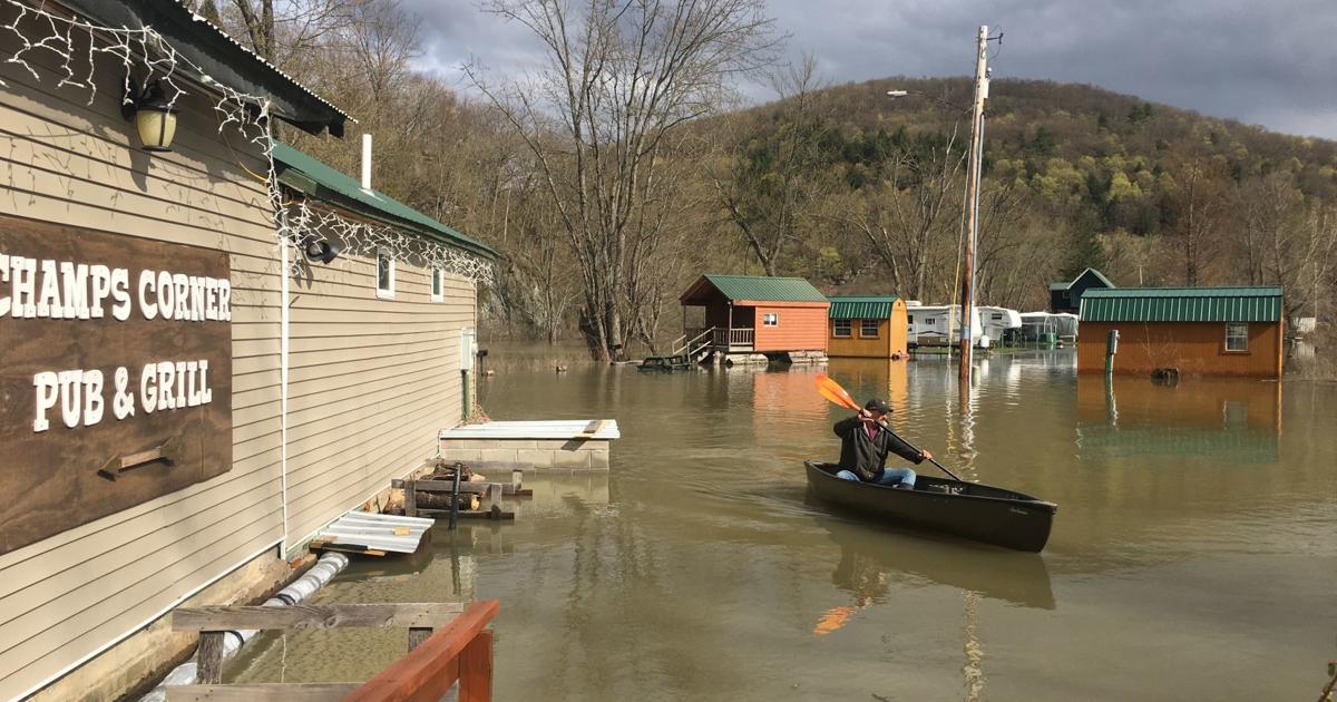 Lake Champlain flooding hits Whitehall campground and area homes Lake Champlain flooding hits Whitehall campground and area homes