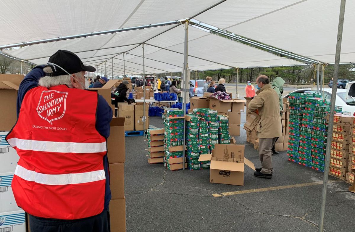 ‘It’s just hard times right now’ Salvation Army delivers food to