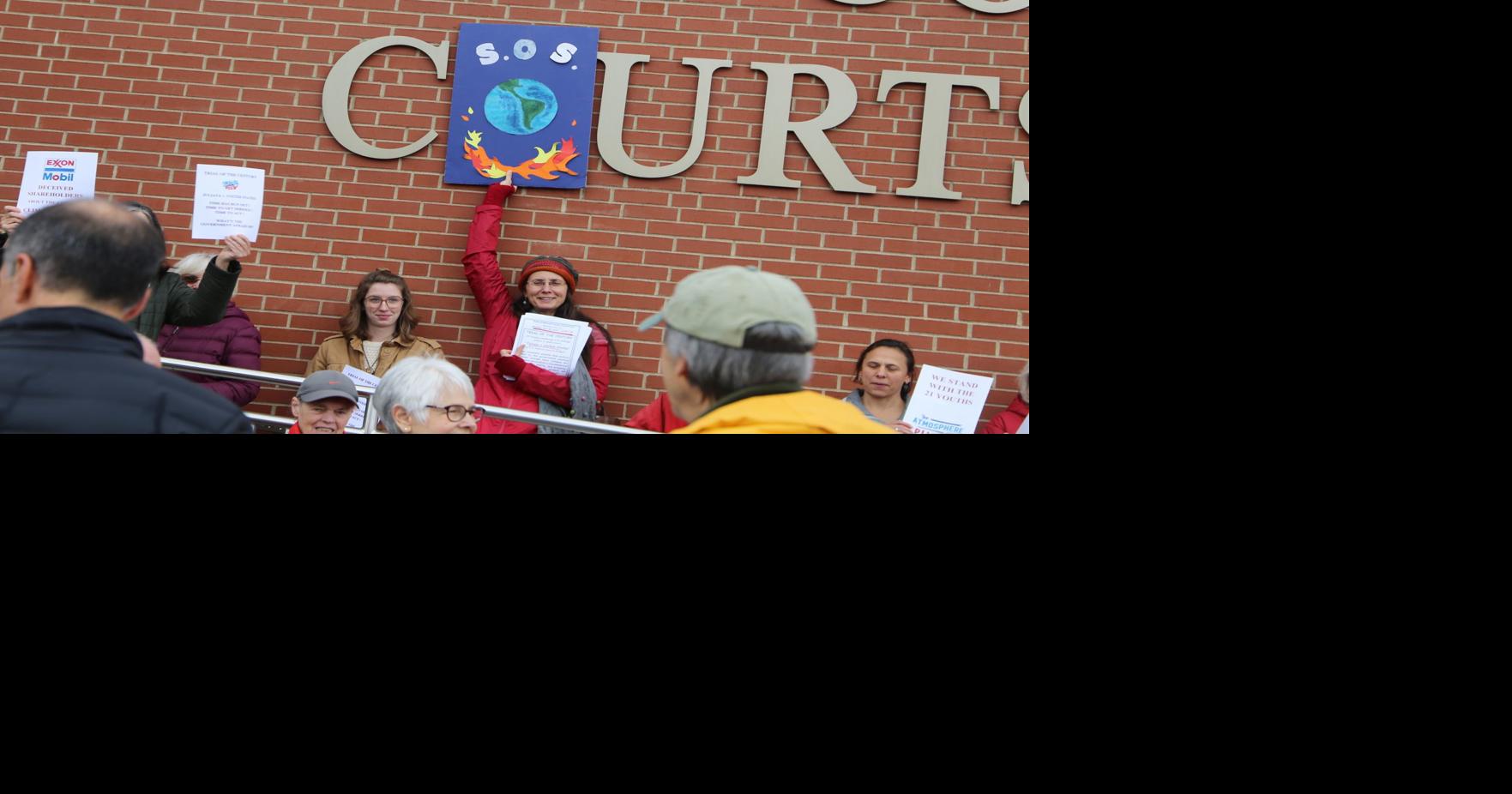 Queensbury rally supports climate change lawsuit against federal government