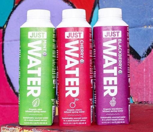 Just Water adds three new flavors of infused water