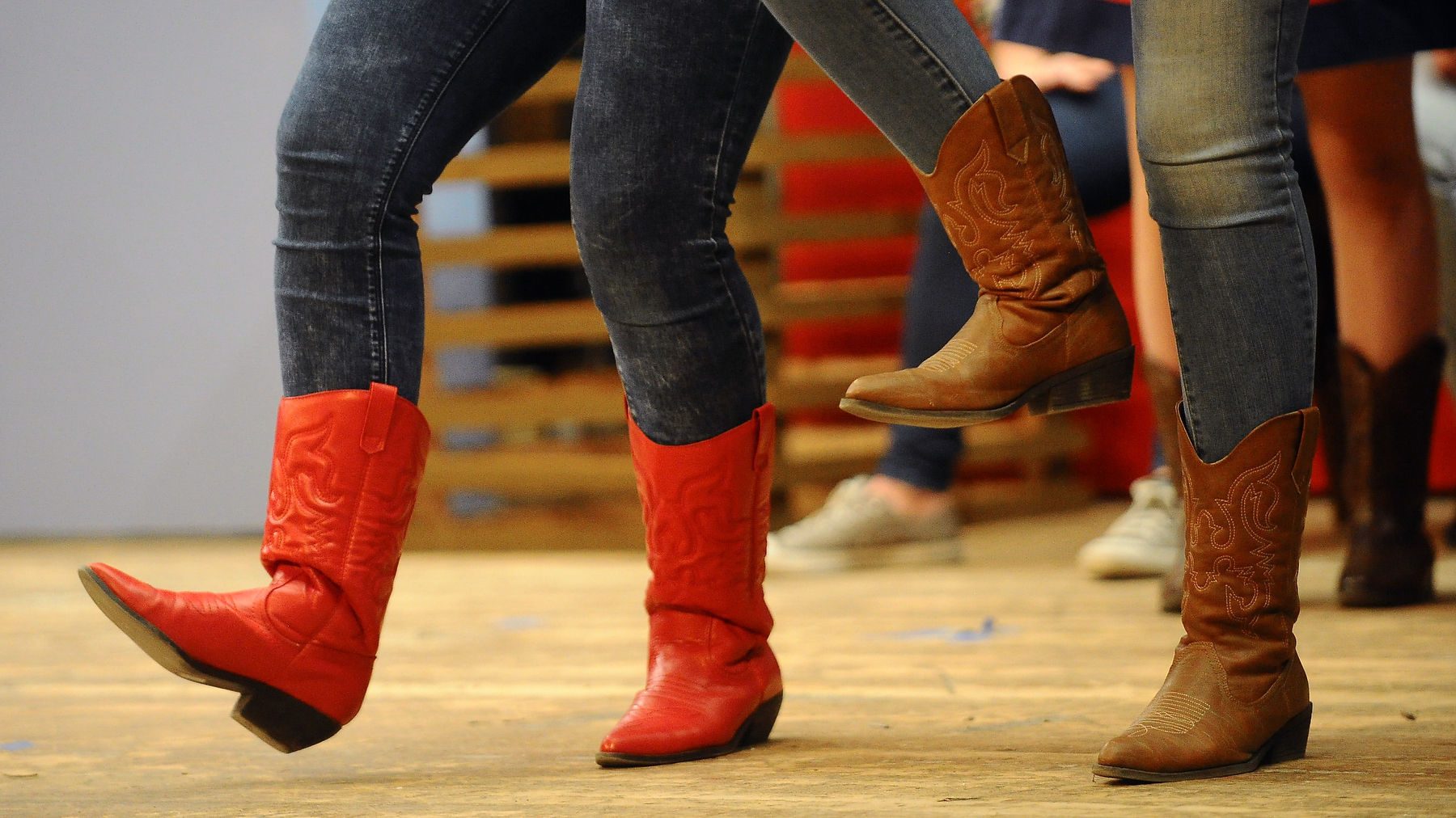 red cowgirl boots footloose