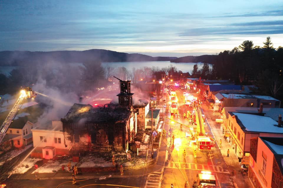 Schroon church fire started in sanctuary area Local