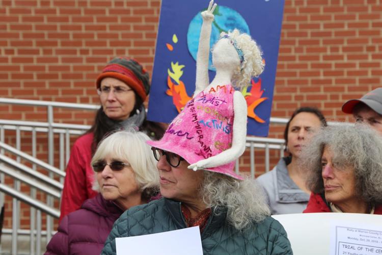 Queensbury rally supports climate change lawsuit against federal government