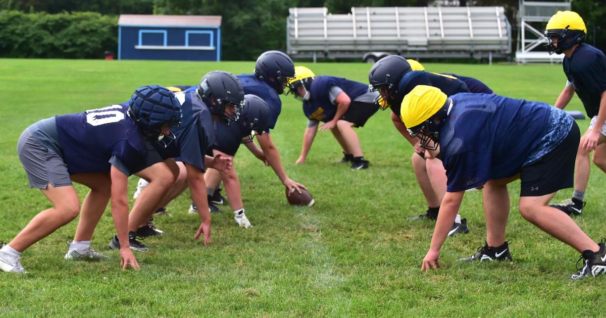 Warrensburg-Lake George football practice