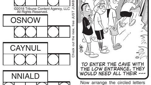 Jumble Puzzles Amp Comics Poststar Com