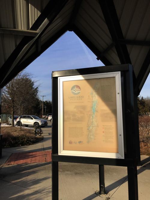 Kiosk off Main Street