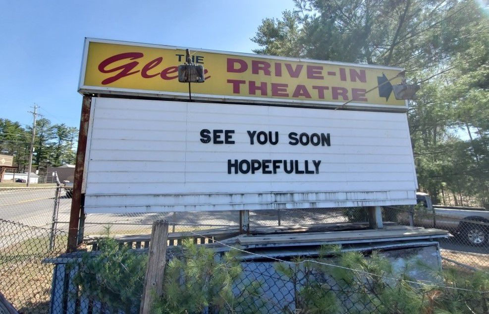 Glen DriveIn will open sometime in July