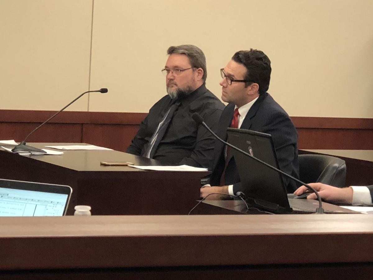 Michael Elmore in court