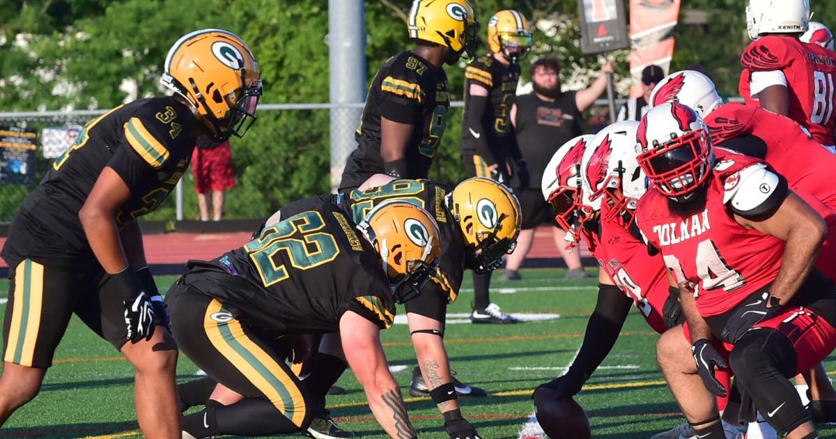 PHOTOS: Glens Falls Greenjackets open home slate with New England Football League rout Jul 12, 2026 16 mins ago