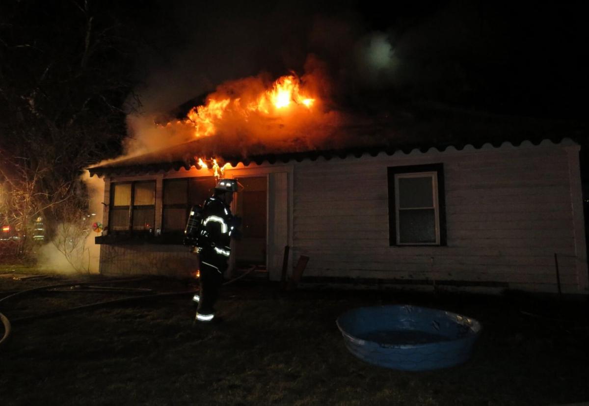 Queensbury fire displaces two