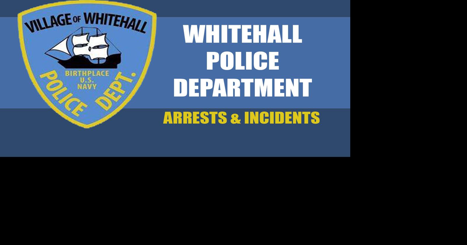 Whitehall Police Department arrests and blotter, March 2127