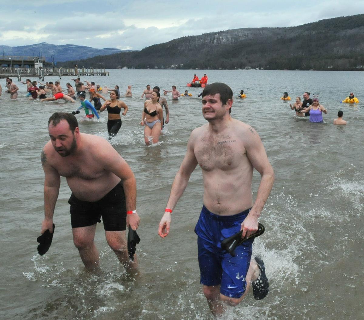Polar Plunge Exhilarating But Painful In Lake George Local